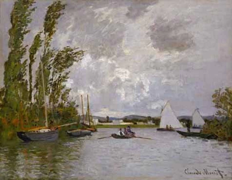 Argenteuil visto dal piccolo braccio della Senna - Pola Museum of Art, Hakone, Japan
